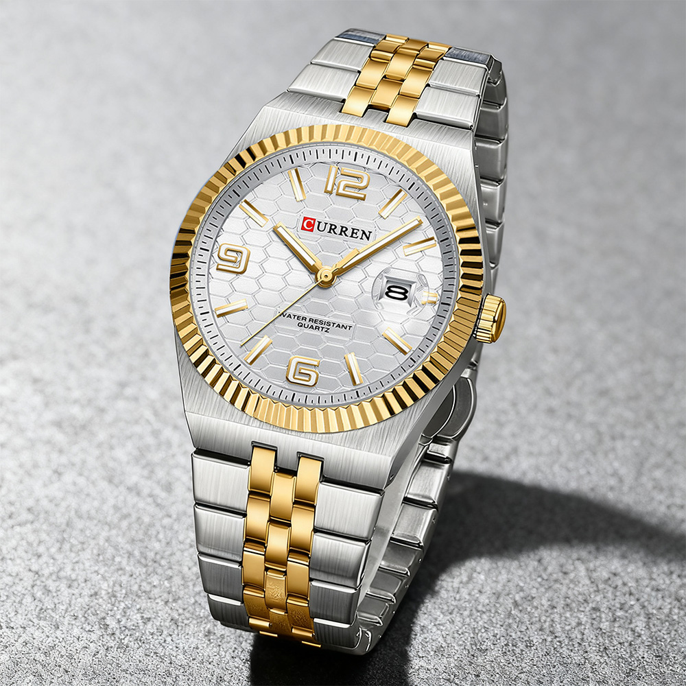 Luxury Watch Apple - CURREN Elegante orologio al quarzo da