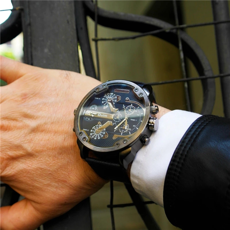 Luxury Watch Zone - Oulm orologi sportivi Casual da uomo
