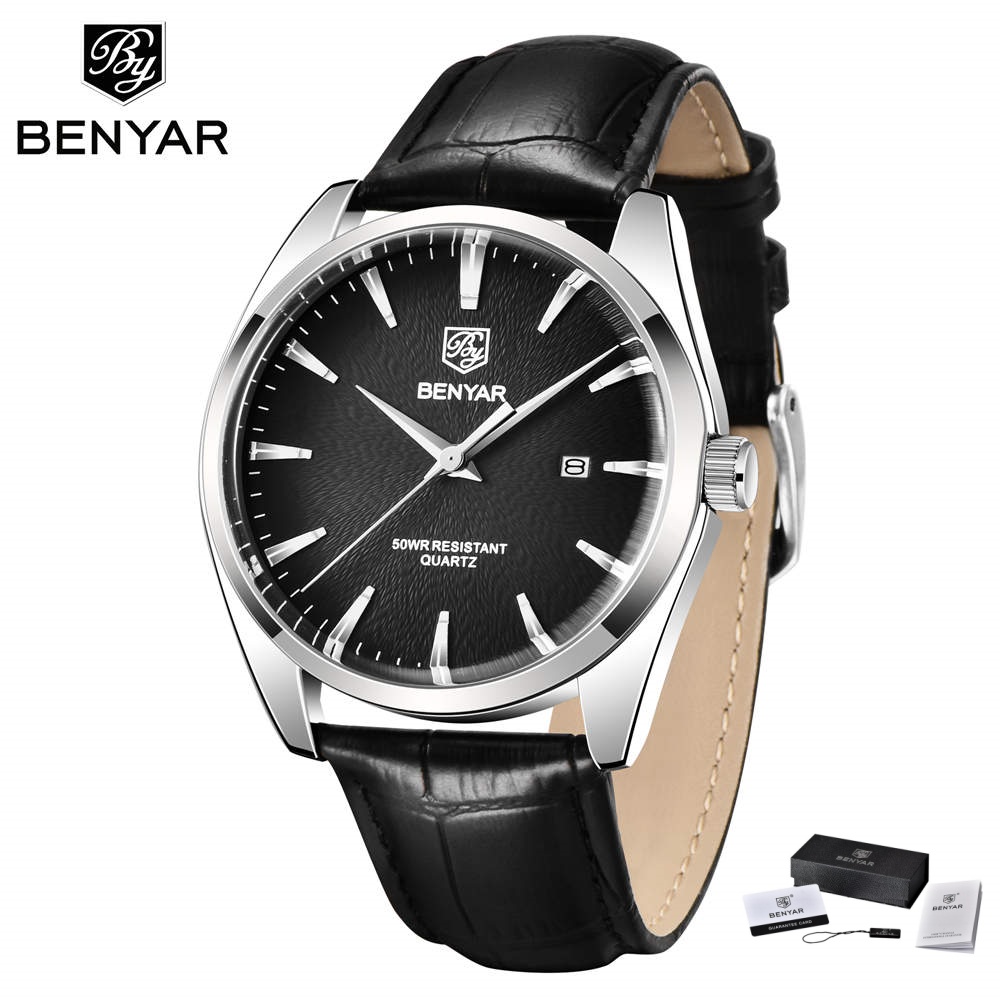 Luxury Watch Holder For Men - Benyar 5163 Orologi da polso militari