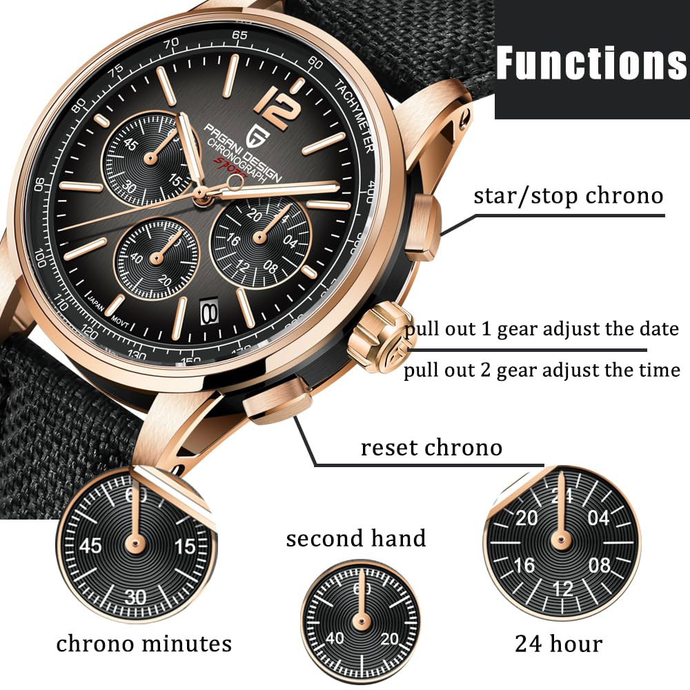 Luxury Watch Collection - PAGANI DESIGN Nuovo orologio da uomo