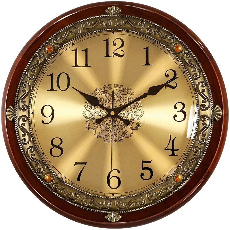 Luxury Watch Wall Clock - Orologio da parete in legno di