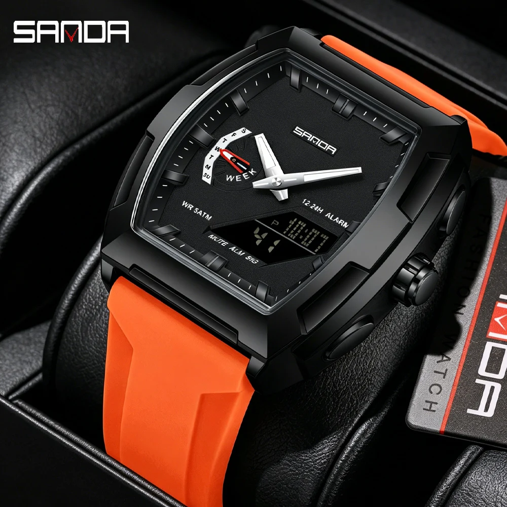Luxury Watch Zone - Orologi Militari SANDA da Uomo, Orologi