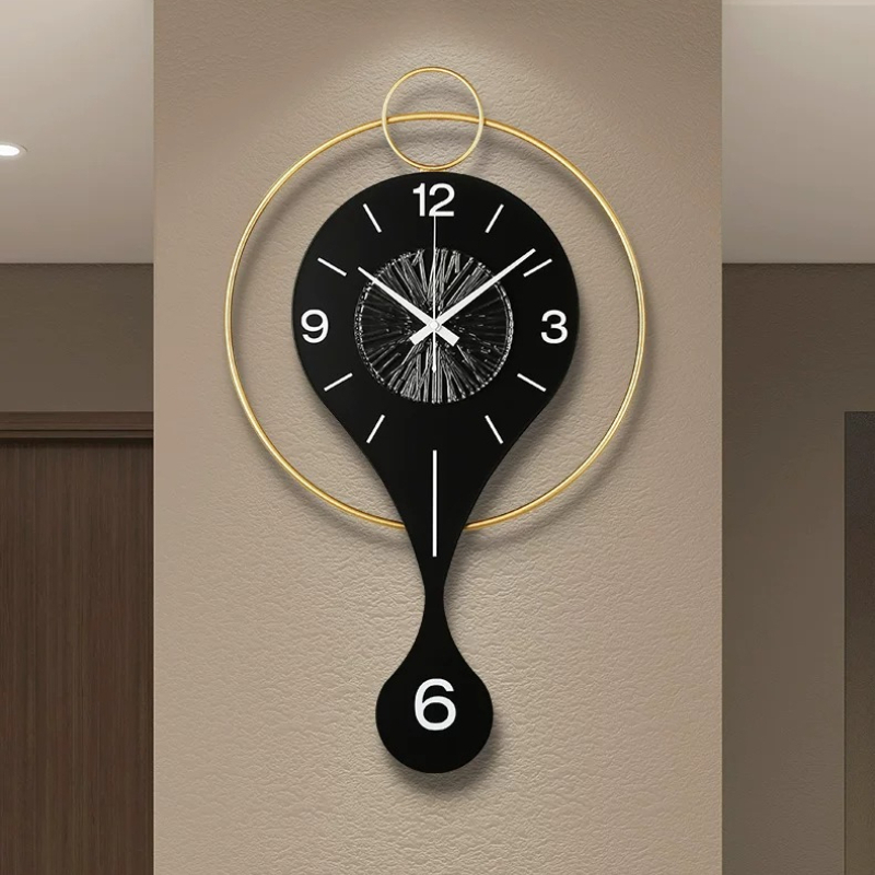 Luxury Watch Wall Clock - Orologio da parete circolare di lusso,