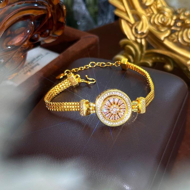 Compass Watch Luxury - Orologio Bracciale da Donna in Oro
