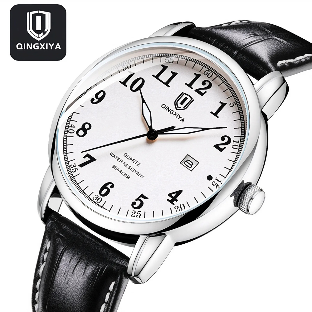 Luxury Watch Holder For Men - QINGXIYA Orologi da uomo d'affari Top