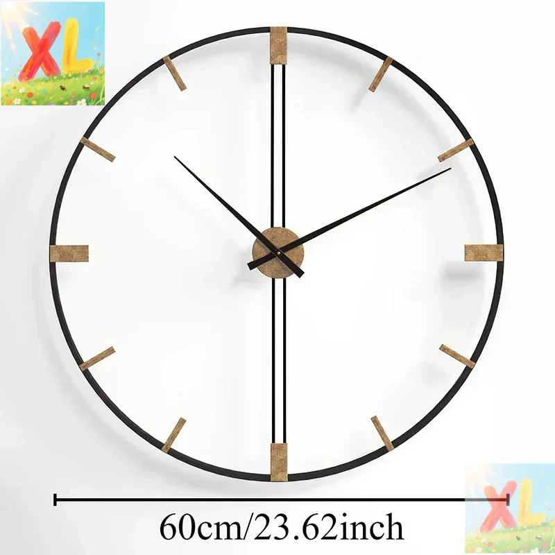 Luxury Watch Wall Clock - Orologi da parete nordici Orologio da