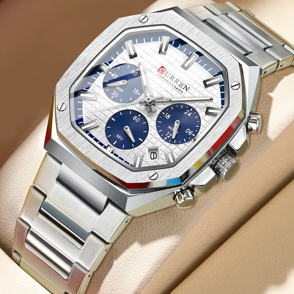 Luxury Watch Apple - CURREN orologio da uomo Top Brand