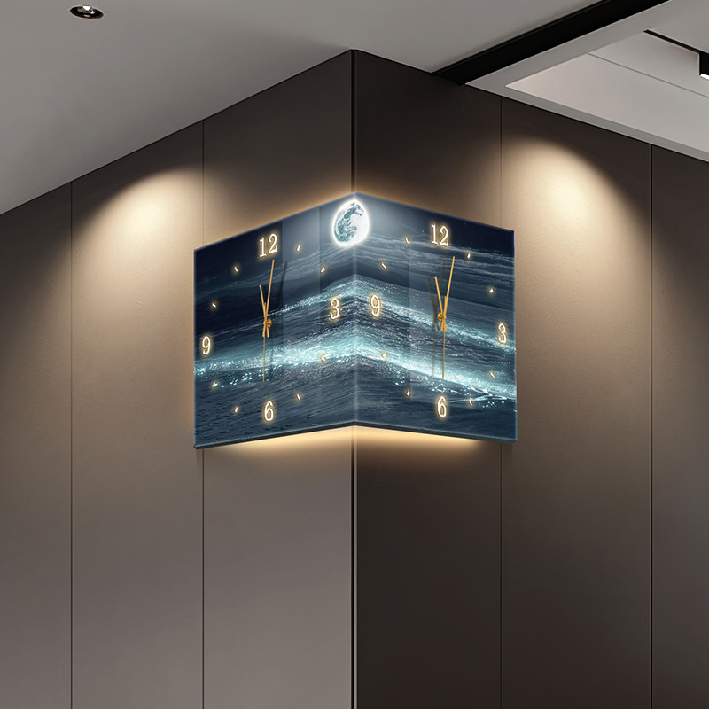 Luxury Watch Wall Clock - Orologi da Parete Digitali a LED