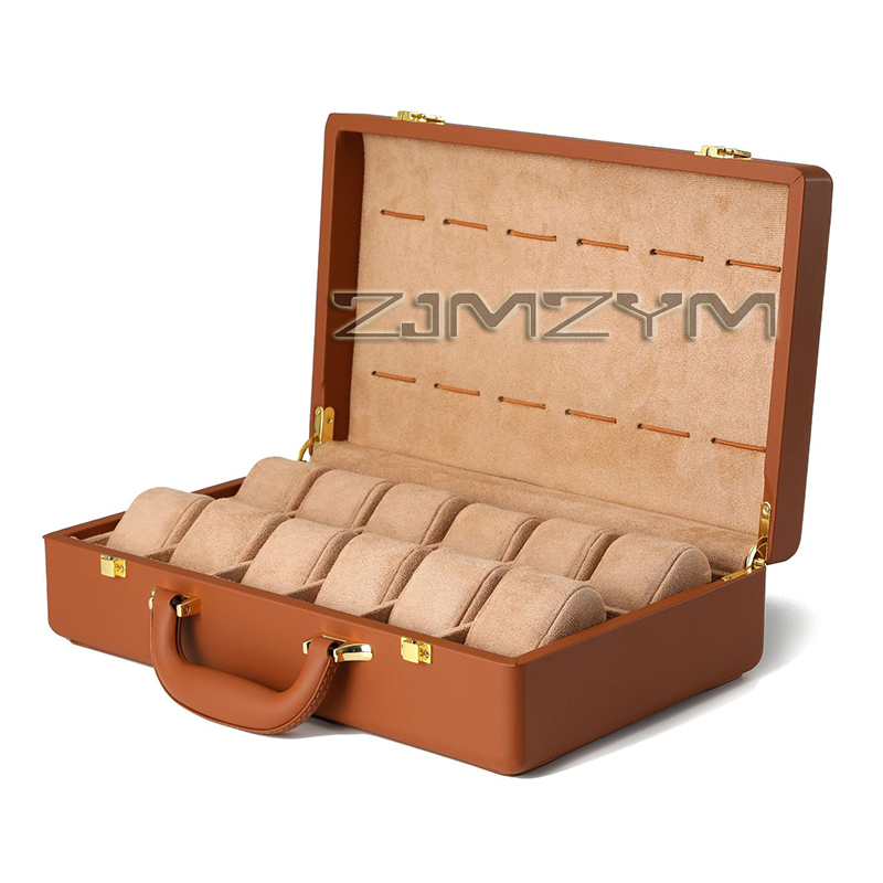 Luxury Watch Holder For Men - Scatola per 12 Orologi da Uomo,