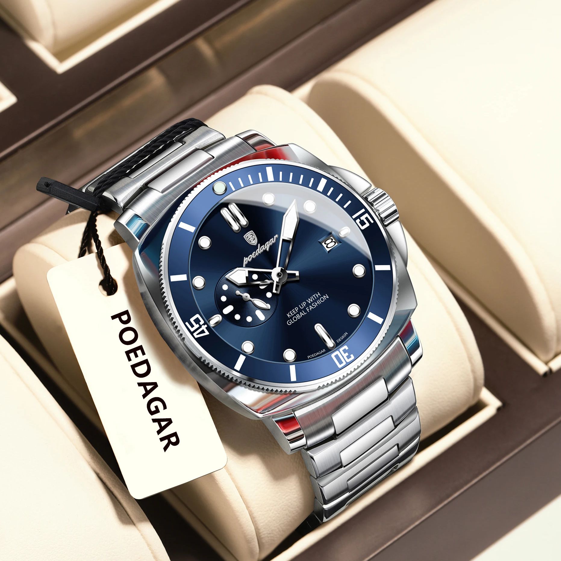 POEDAGAR Orologio da uomo di l - Luxury Watch Zone recensione e prezzo