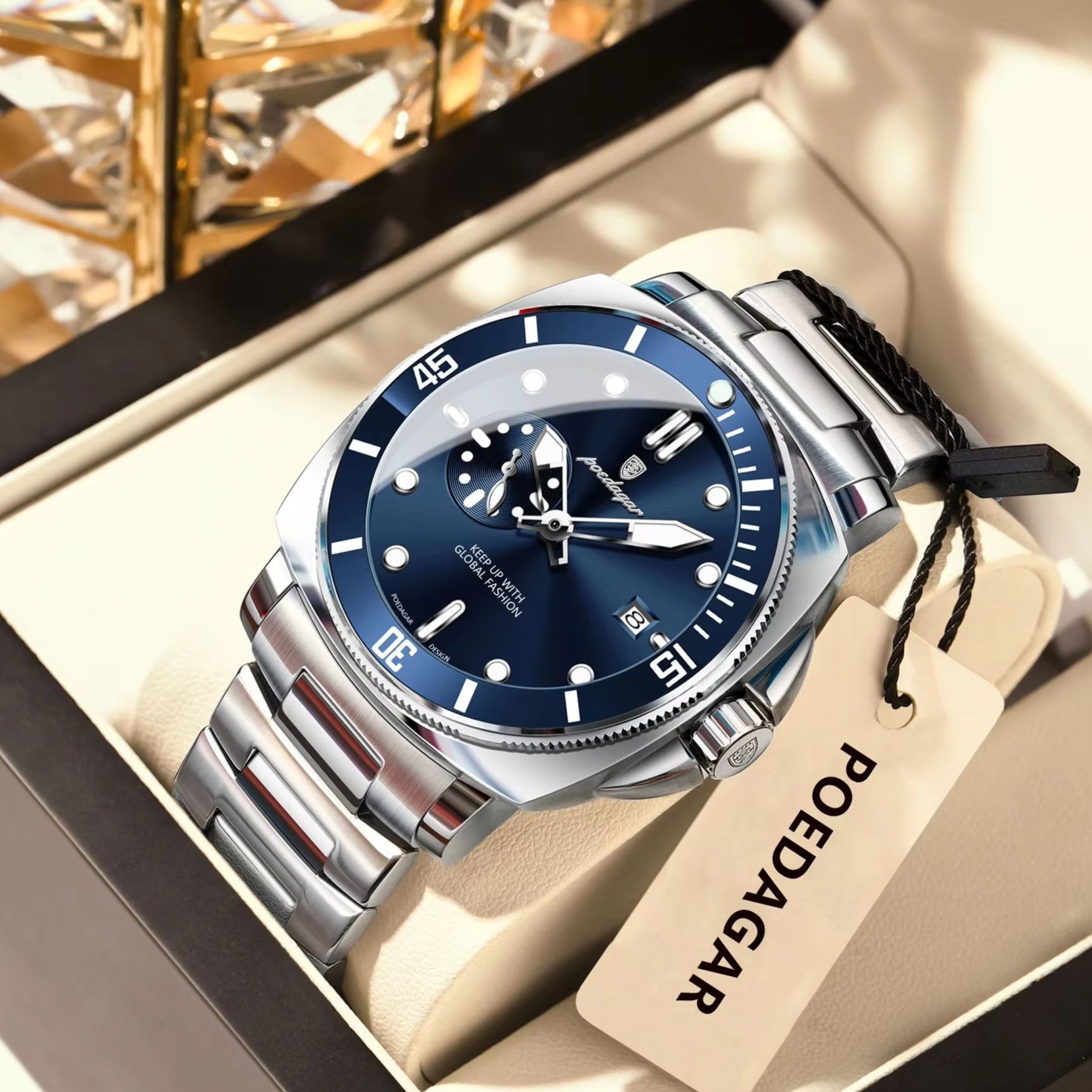 POEDAGAR Orologio da uomo di l - Luxury Watch Zone recensione e prezzo