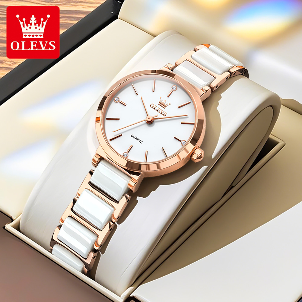 OLEVS Orologio da donna 5877 O - Luxury Watch Strap recensione e prezzo