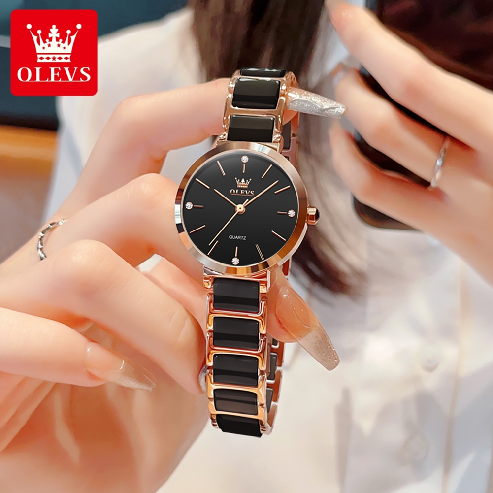 OLEVS Orologio da donna 5877 O - Luxury Watch Strap recensione e prezzo