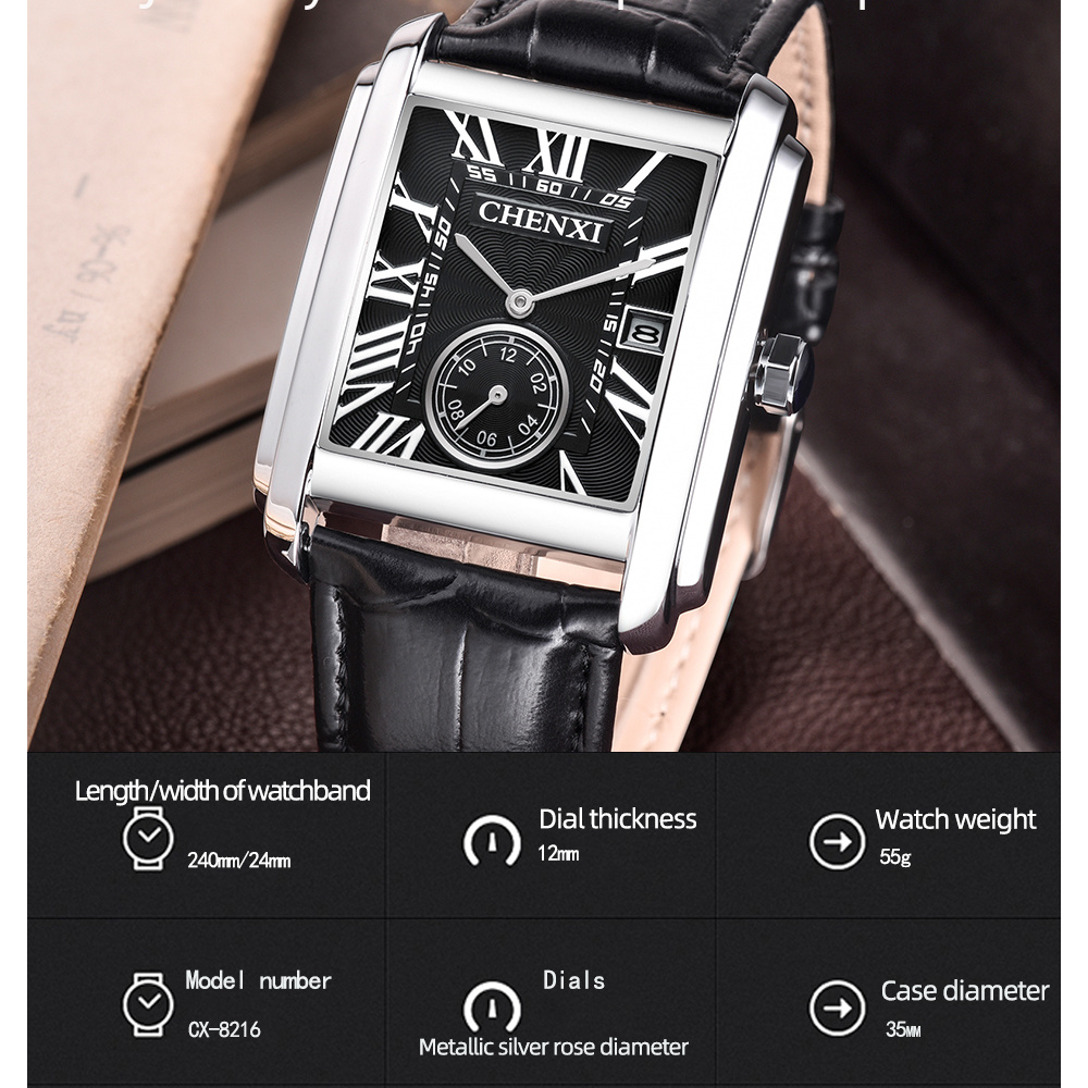 CHENXI 8216 Orologi da polso c - Luxury Watch Holder For Men recensione e prezzo