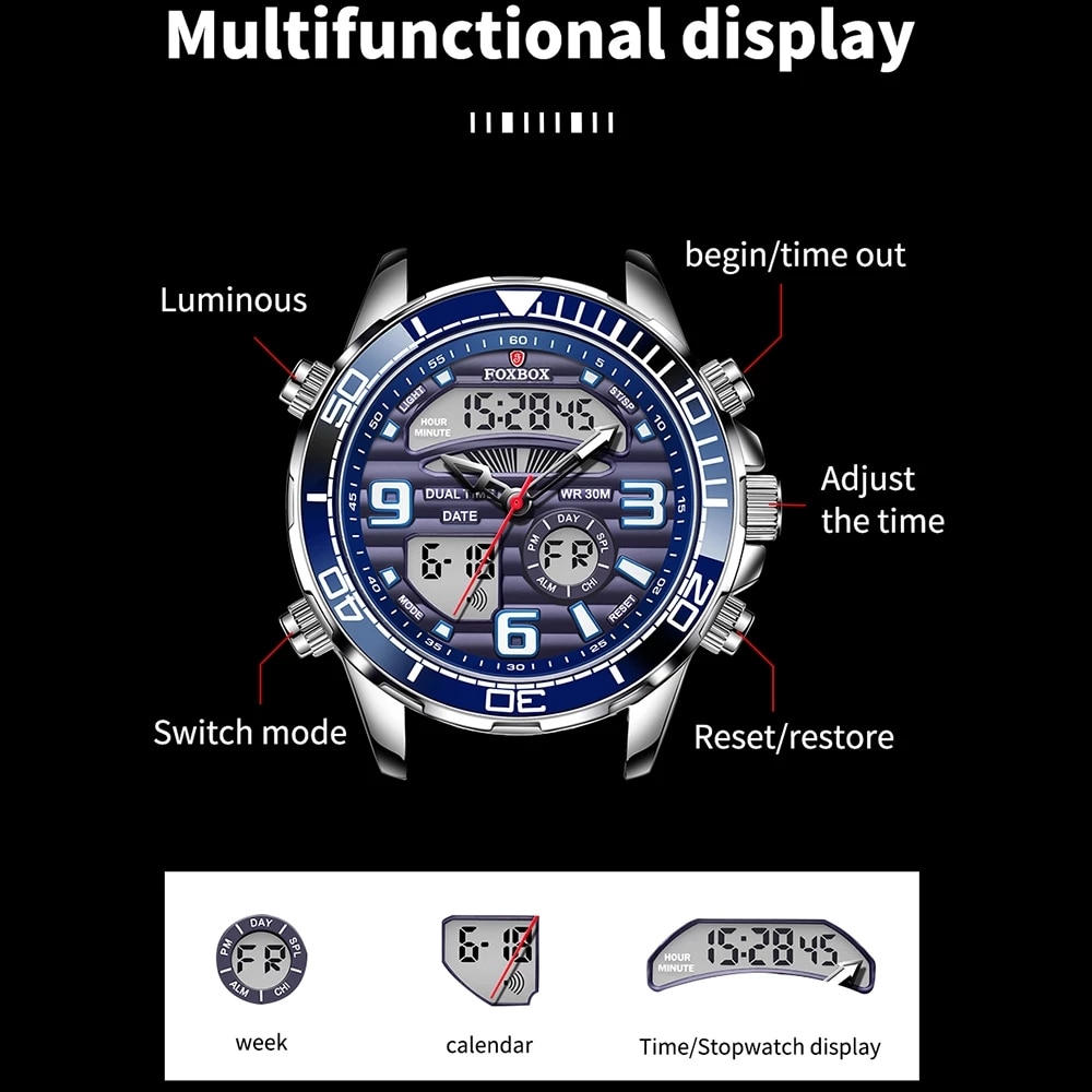 2024 orologi da uomo digitali  - Luxury Watch Holder For Men recensione e prezzo