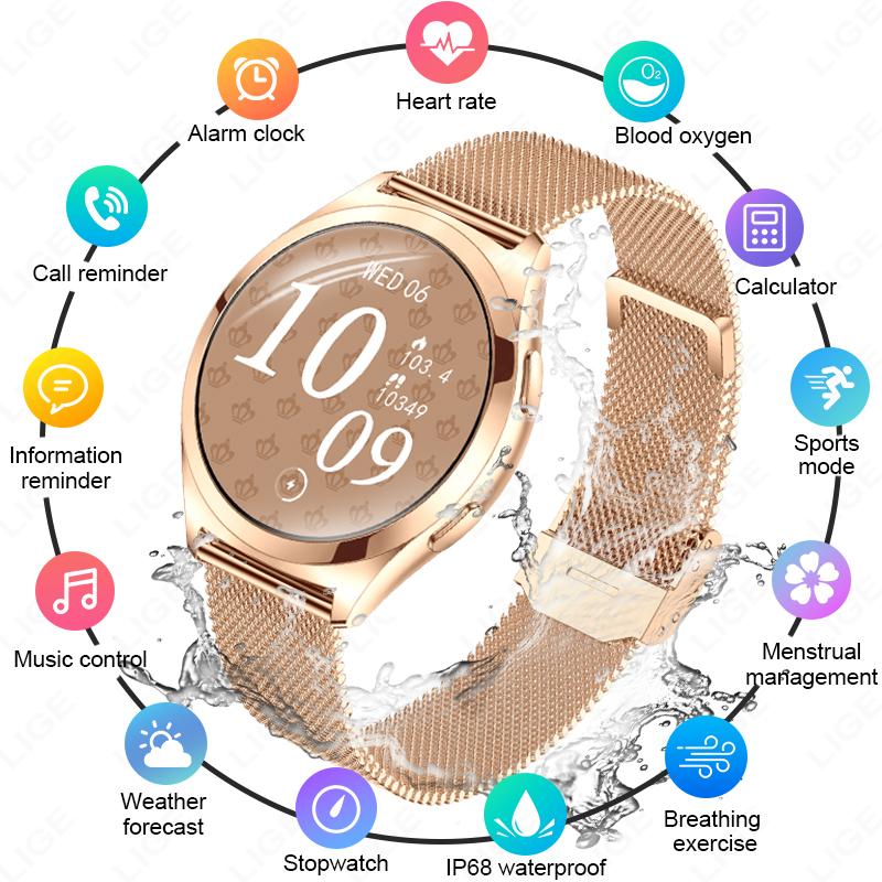 LIGE Orologio intelligente di  - Compass Watch Luxury recensione e prezzo