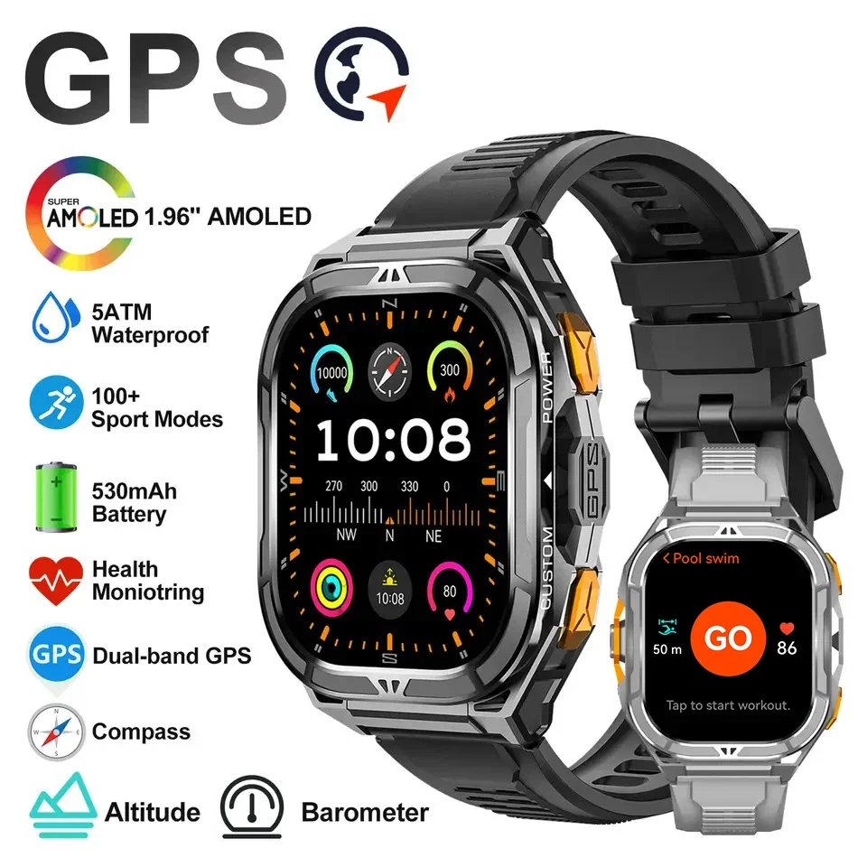 Smartwatch di Lusso AMOLED con - Compass Watch Luxury recensione e prezzo