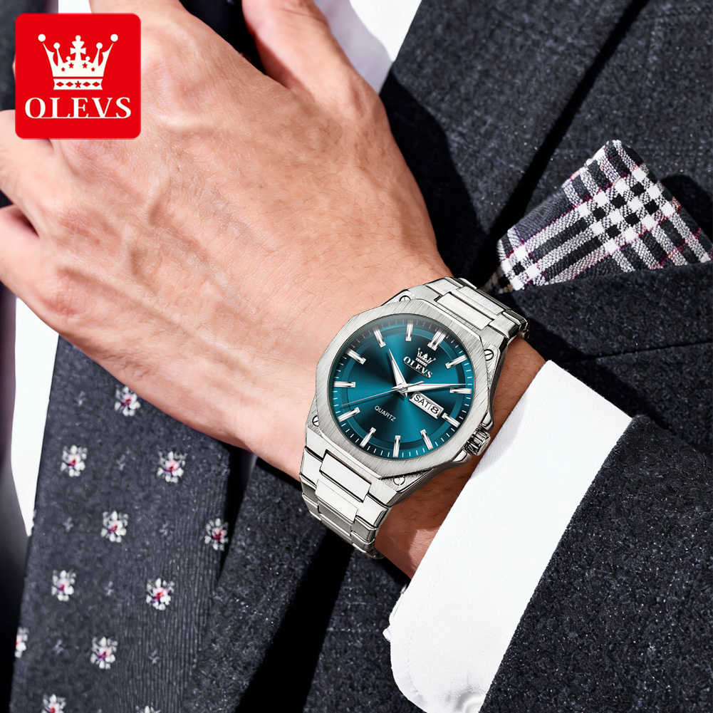 OLEVS 3733 Orologio al Quarzo  - Luxury Watch Holder For Men recensione e prezzo