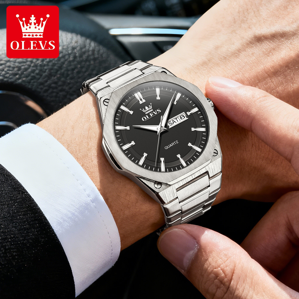 OLEVS 3733 Orologio al Quarzo  - Luxury Watch Holder For Men recensione e prezzo