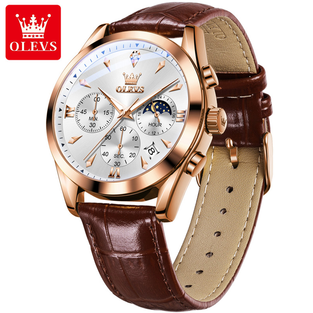 OLEVS Brand New Fashion Orolog - Luxury Watch Holder For Men recensione e prezzo