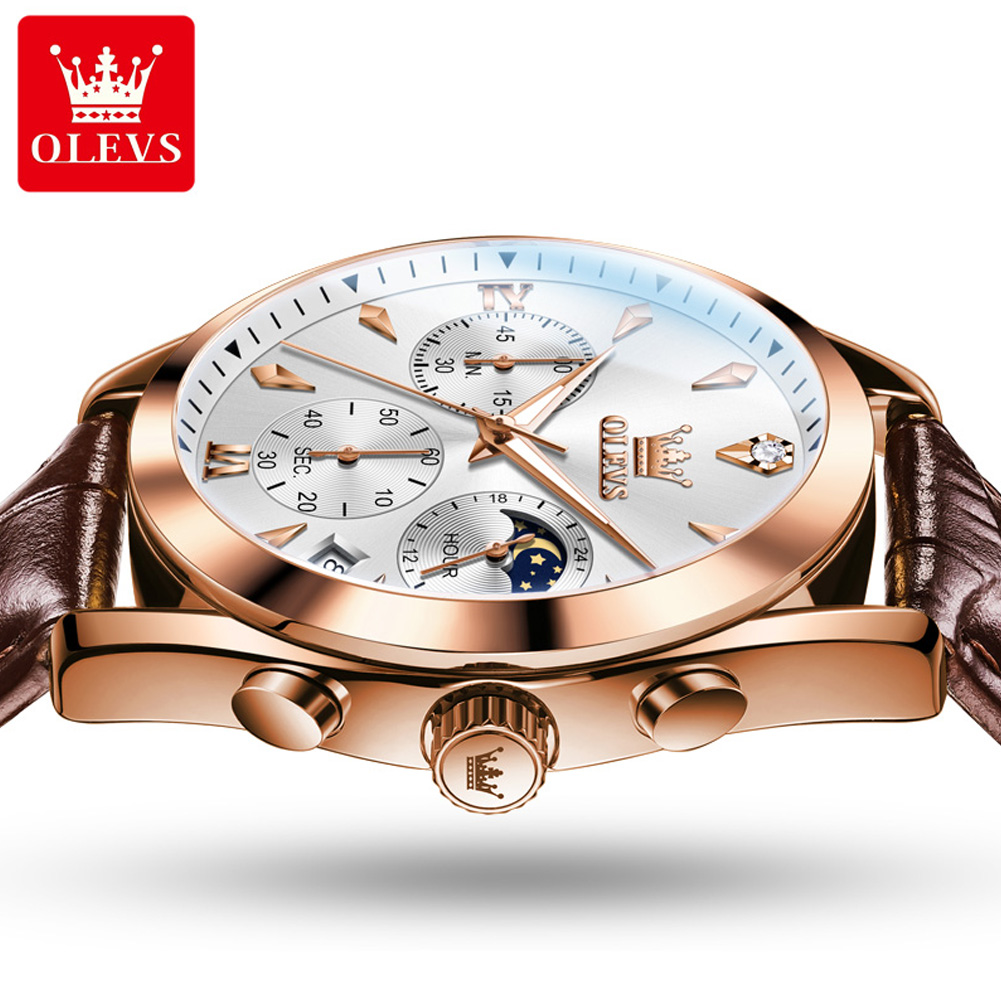 OLEVS Brand New Fashion Orolog - Luxury Watch Holder For Men recensione e prezzo