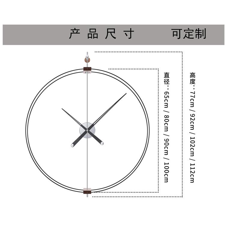 Orologio da parete minimalista - Luxury Watch Wall Clock recensione e prezzo