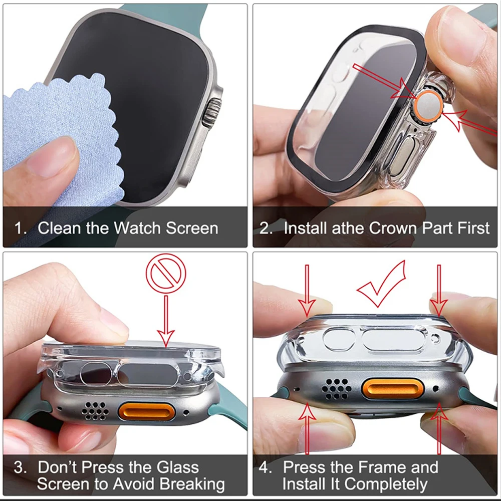 Vetro + custodia per Apple Wat - Luxury Watch Collection recensione e prezzo